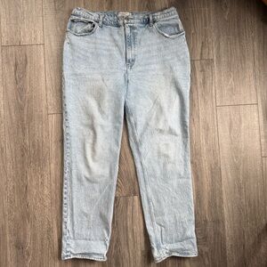 Abercrombie & Fitch Light Blue Denim Pants